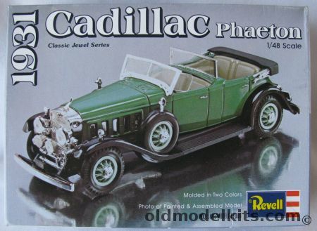 Revell 1/48 1931 Cadillac Phaeton, H1272 plastic model kit